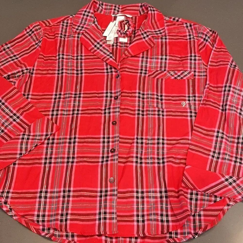 Victoria's Secret Pajama Top with Hair Tie